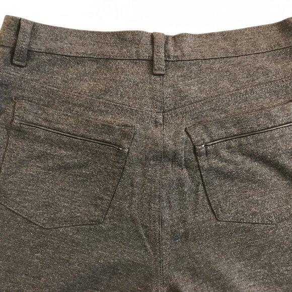 Gloria Vanderbilt Grey Slim Fit Pants - 8 Long - Picture 2 of 3